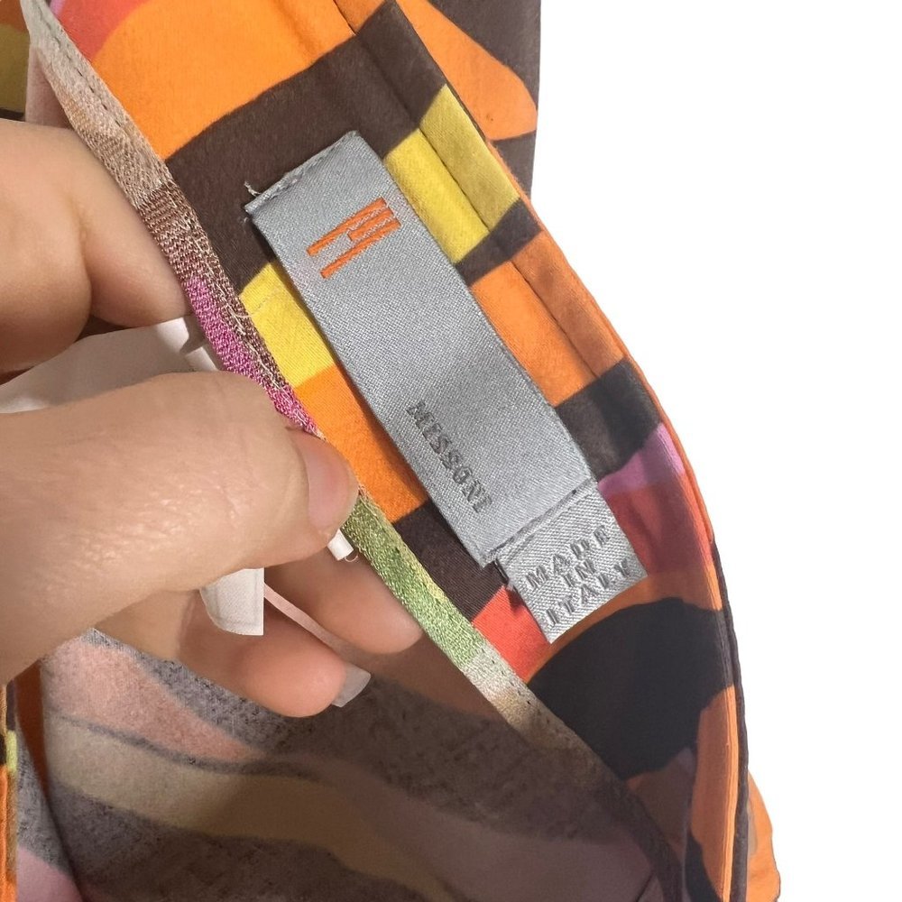 Missoni Multicolor Retro Pattern Mini Skirt 8 - Picture 5 of 11